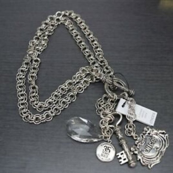 Chicos Limited 35th Anniversary Charm Necklace - Picture 1 of 5